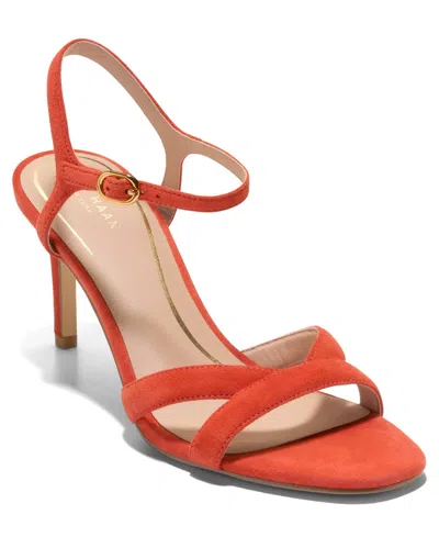 Cole Haan Constantina Ankle Strap Sandal In Orange