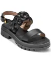 Cole Haan Cressida Lug Sandal In Black