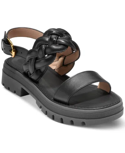 COLE HAAN WOMEN'S CRESSIDA LUG FLAT SANDALS