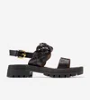 Cole Haan Cressida Lug Sandal In Brown