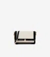 Cole Haan Daniella Leather Chain Shoulder Bag In Black