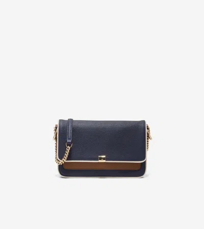 Cole Haan Women's Daniella Chain Shoulder Bag - Medium Blue In Multi