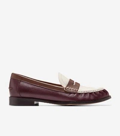 Cole Haan Women's Dreya Penny Loafers - Red Size 10 In Brown