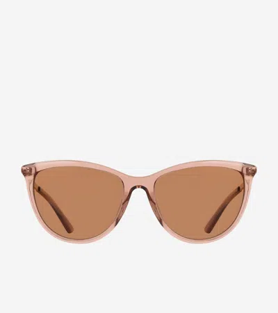 Cole Haan Women's Edgy Cateye Sunglasses - Brown