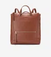 Cole Haan The Essential Leather Backpack In Brown