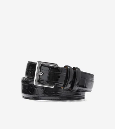 Cole Haan Women's Feathered Harness Belt - Black Size Xs