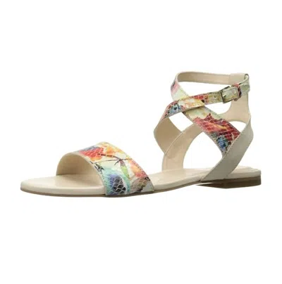 Cole Haan Women's Fenley Sandal In Sandshell/floral Print In Multi