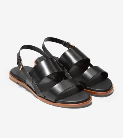 Cole Haan Women's Flynn Flat Sandal In Black