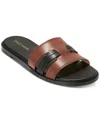 Cole Haan Flynn Slotted Leather Slide Sandal