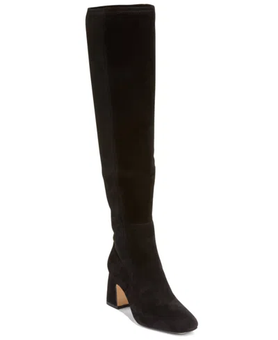 COLE HAAN WOMEN'S GEORGETTE OVER-THE-KNEE BLOCK HEEL BOOTS