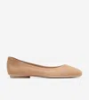 Cole Haan Women's Georgie Ballet Flats - Beige Size 8 In Beige