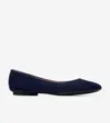 Cole Haan Grand Ambition 2.0 Ballet Flat In Blue