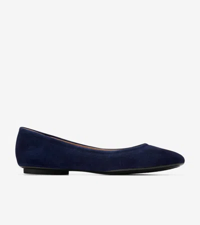Cole Haan Women's Georgie Ballet Flats - Blue Size 9