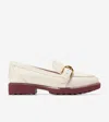 Cole Haan Giana Buckle Loafer In Ivory