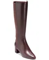 Cole Haan Clarice Pointed Toe Knee High Boot In Madeira Leather