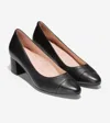 Cole Haan Women's The Go To Leather Pumps - Black - Size 5.5 In Black