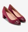 Cole Haan The Go-to Block Heel Pump In Multi