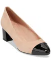 Cole Haan Women's Go-to Block Heel Pumps In Brush,black