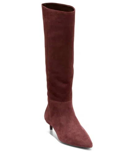 COLE HAAN WOMEN'S GO-TO-JANECE POINTED TOE DRESS BOOTS