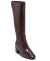 Cole Haan Women's Go-to-serenna Block Heel Tall Shaft Dress Boots In Brown