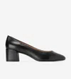 Cole Haan Women's Go-to Shayla Block Heel Pumps - Black Size 8 In Black