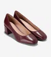 Cole Haan Women's Go-to Shayla Block Heel Pumps In Brown