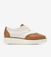 Cole Haan Grand City Platform Oxford In Brown