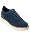 Cole Haan Women's Grand City Platform Stichlite Oxfords In Blue