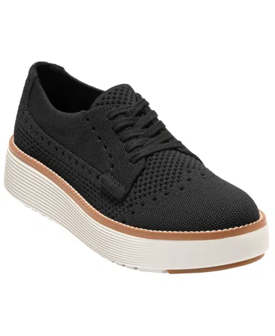 Cole Haan Women's Grand Citymotion Stitchlite Platform Oxfords Sneakers In Black