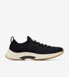 Cole Haan Women's Grand Crosscourt Elda Knit Running Shoes - Black Size 9.5 In Black