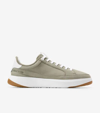 Cole Haan Women's Grandprø All Day Court Leather Sneaker - Grey Size 5 In Green