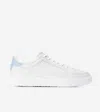 Cole Haan Women's Grandprø All Day Court Leather Sneaker - White Size 8 In White