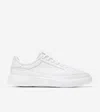 Cole Haan Women's Grandprø All Day Court Leather Sneaker - White Size 8.5 In White