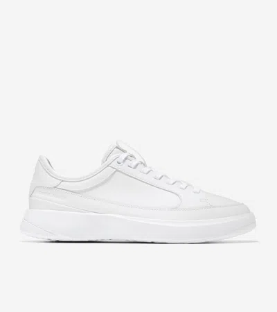Cole Haan Women's Grandprø All Day Court Leather Sneaker - White Size 8.5