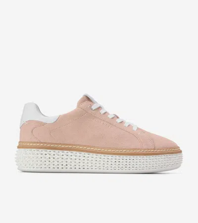 Cole Haan Women's Grandprø Court Skyweave Sneakers - Pink Size 9.5 In Multi