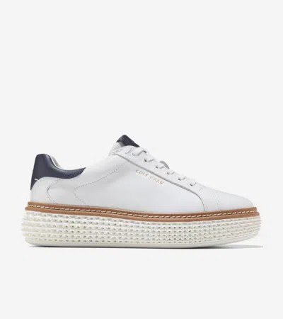 Cole Haan Women's Grandprø Court Skyweave Sneakers - White Size 10
