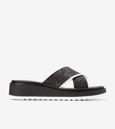 Cole Haan Women's Grandprø Daylin Slides - Black Size 8