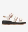 Cole Haan Women's Grandprø Daylin Wedge Triple Strap Sandals - Beige Size 9