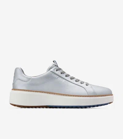 Cole Haan Women's Grandprø Topspin Golf Shoes - Silver Size 9.5 Waterproof