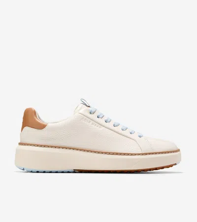Cole Haan Women's Grandprø Topspin Waterproof Golf Shoes - White Size 8.5