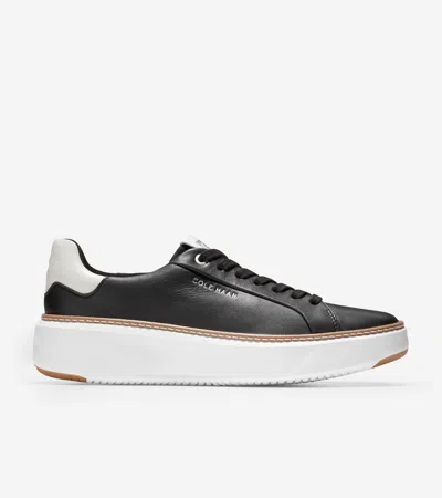 Cole Haan Women's Grandprø Topspin Sneaker - Black Size 9.5 In Black-optic White