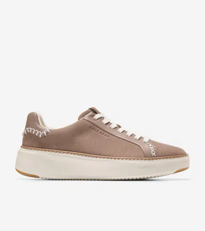 Cole Haan Women's Grandprø Topspin Sneakers - Beige Size 9.5 In Brown