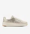 Cole Haan Women's Grandprø Topspin Sneakers - Gold Size 9.5 In Gold