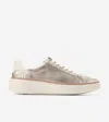 Cole Haan Women's Grandprø Topspin Sneakers - Gold Size 8.5 In Gold