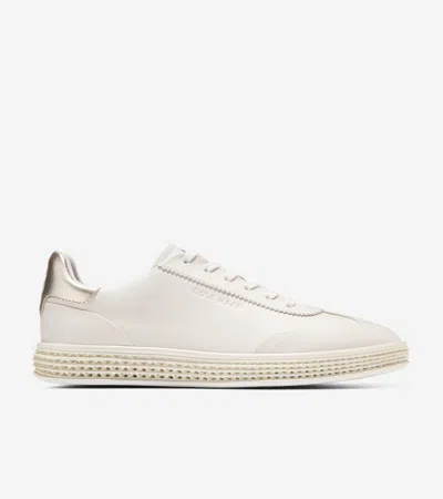 Cole Haan Women's Grandprø Turf Skyweave Sneakers - White Size 8.5
