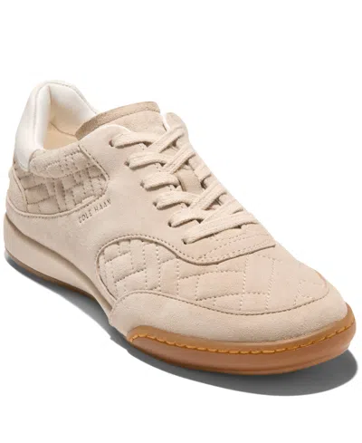 Cole Haan Women's Grandprã Jazlyn Lace Up Sneakers In Light Sesame Suede