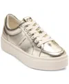 Cole Haan Women's Grandpro Max Platform Sneakers In Soft Gold Metallic,ivory
