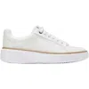 Cole Haan Women's Grandpro Topspin Sneaker In White Patent In White