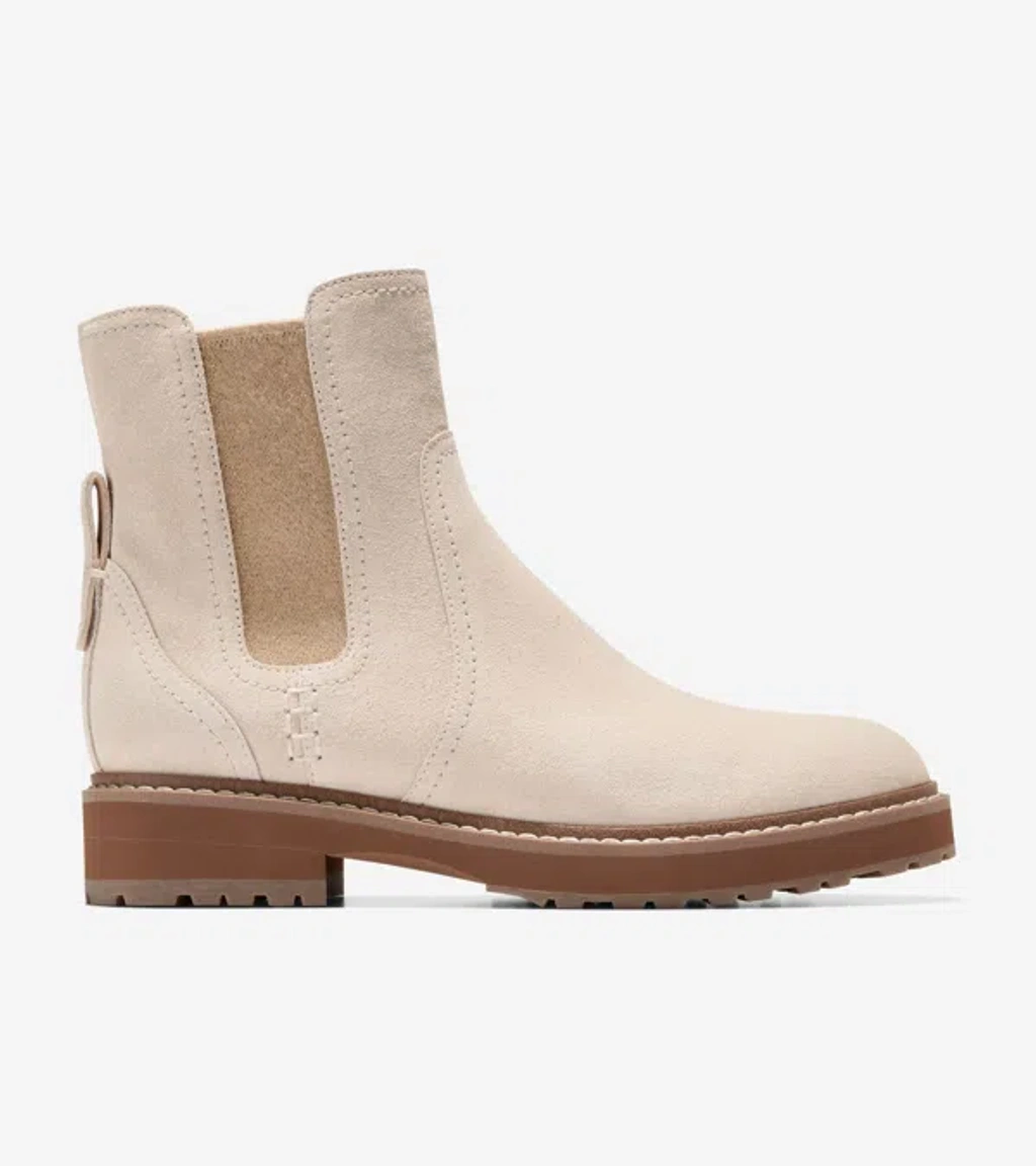 Cole Haan Women's Greenwich Waterproof Chelsea Boots - Beige