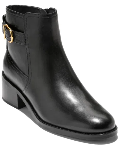 Cole Haan Women's Haddie Full-zip Buckle Ankle Booties In Black